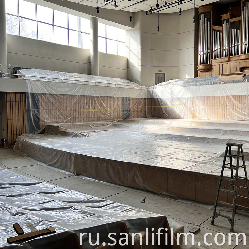 Public Spaces Flame Retardant Film